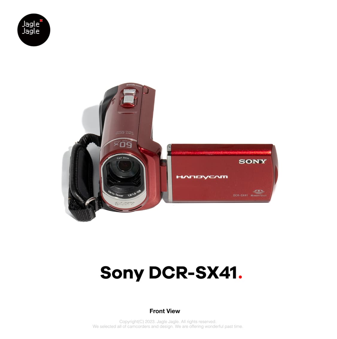 SONY DCR-SX41 ビデオカメラ ハンディカム レッド