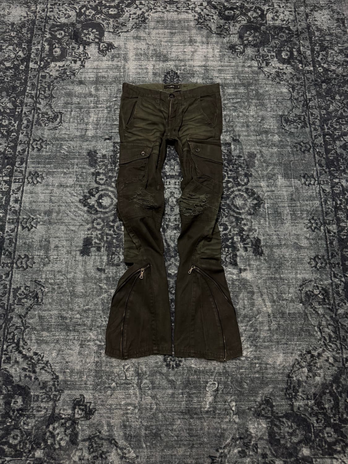 civarize 00s archive civarize coated cargo pants デニム 00s