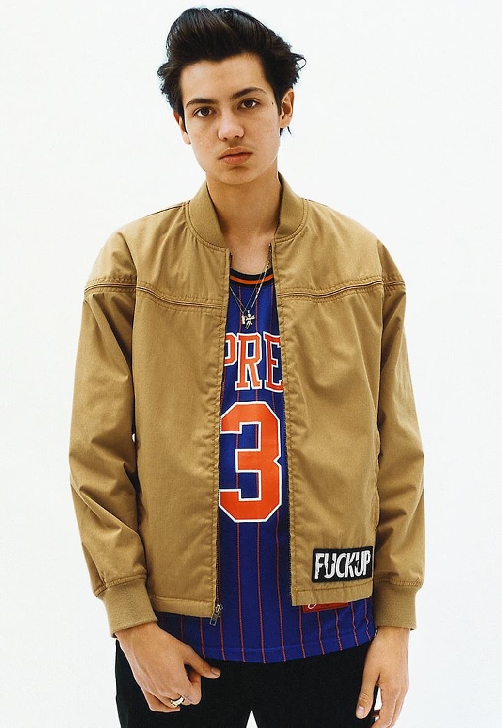 アウトレット 商品 シュプリーム ジャケット サイズM Fuck Up Derky