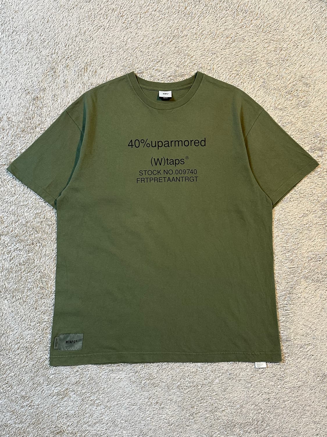 トップス wtaps 40PCT UPARMORED / LS / COTTON 24AW WTAPS 40PCT UPARMORED LS COTTON 紺 L