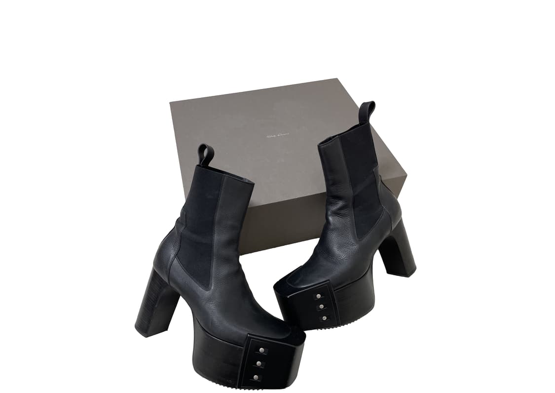 RICK OWENS 20FW GRILL KISS BOOTS Rick Owens 20SS Performa Grill