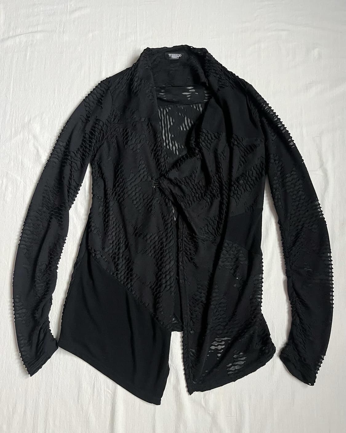 archive】TORNADO MART drape cardigan LGB 【公式通販】
