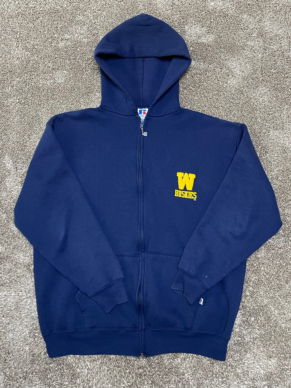 90s russell athletic hoodie zip up | 후루츠패밀리