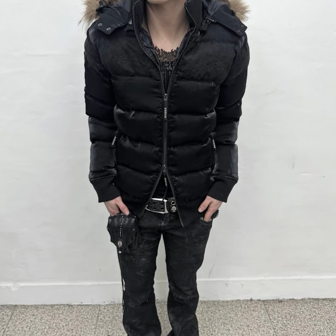 archive Midas fur jacket skull y2k お兄系 - メルカリ archive