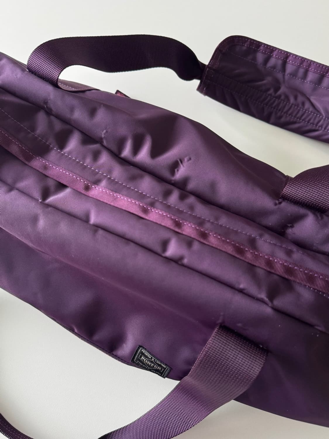 Head Porter Shati Boston duffle bag 퍼플 | 후루츠패밀리