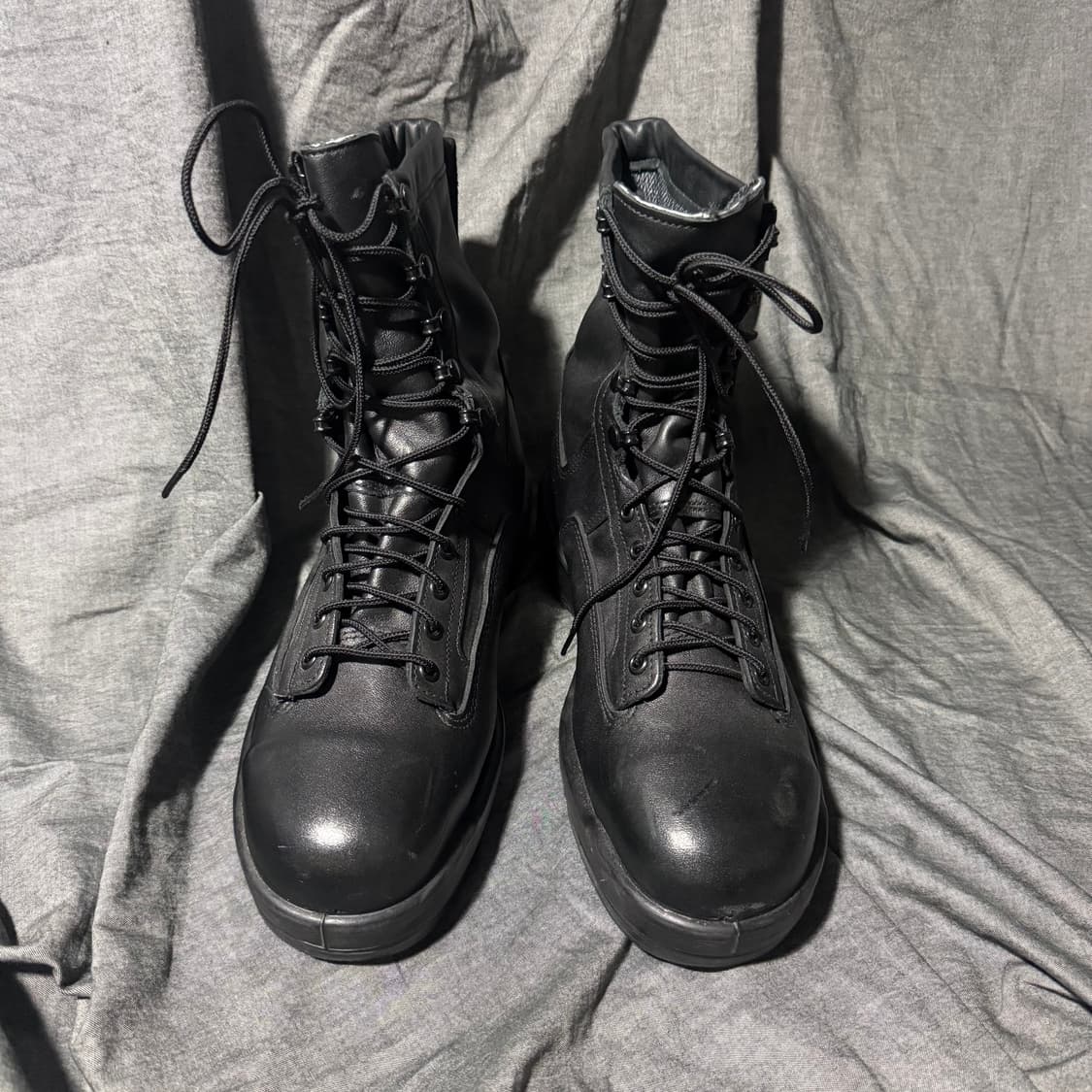 Wellco Navy Safety Flight Deck Boots | 후루츠패밀리