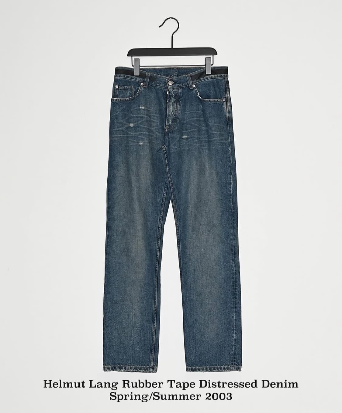 03「HELMUT LANG 」Rubber Corting Denim 30 03「HELMUT LANG 」Rubber Corting Denim 30 Helmut Lang 03 Rubber