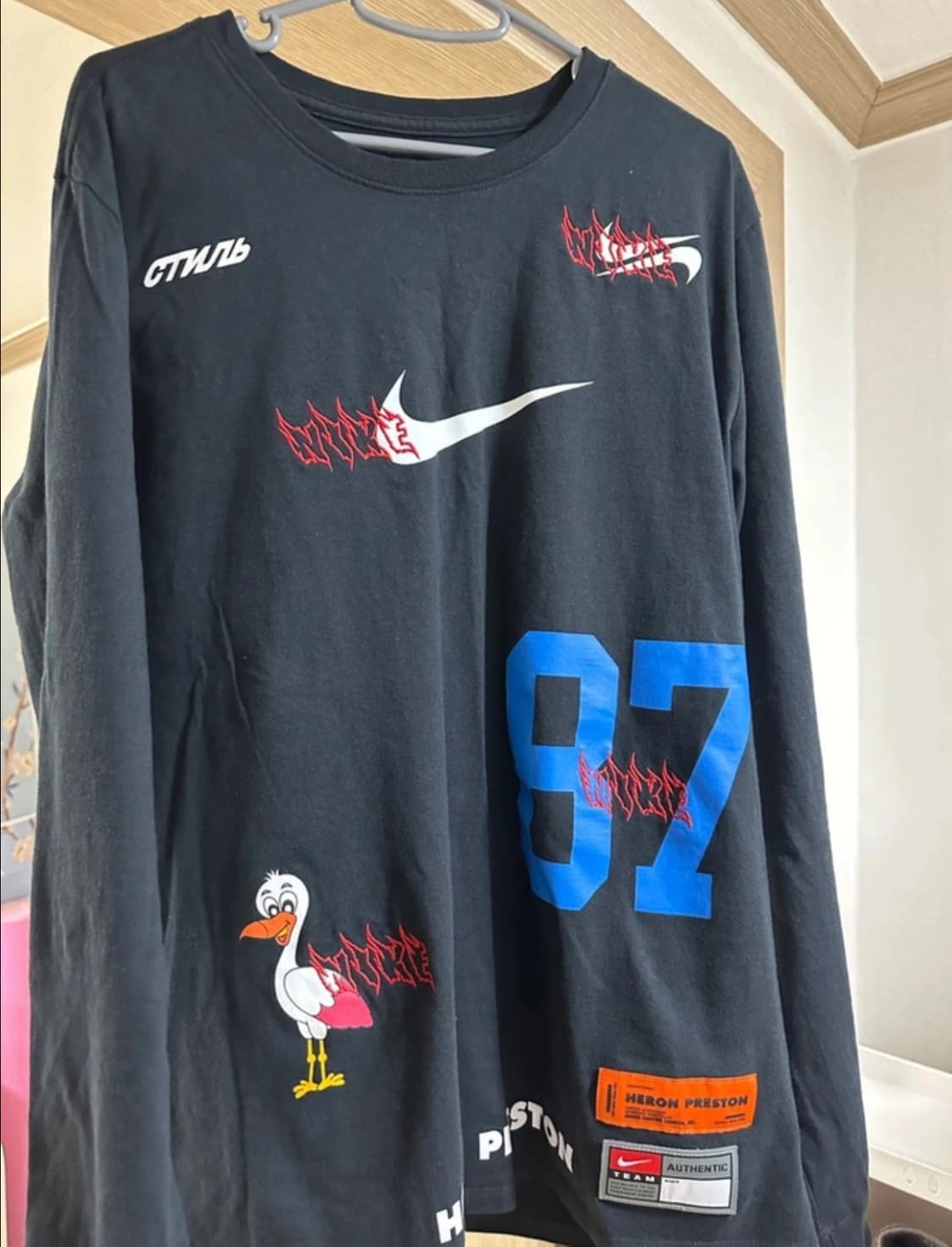 Nike x Heron Preston SS Jacket Black 【M】 Heron Preston x NASA