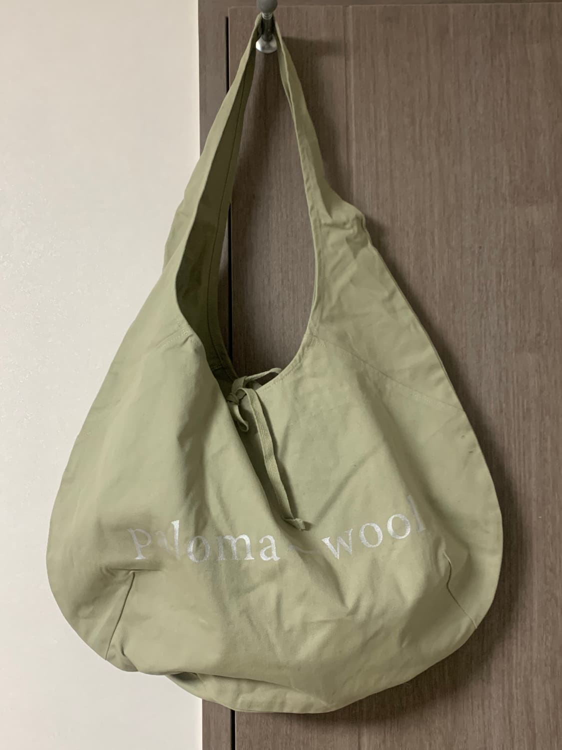 Palomawool eco bag | 후루츠패밀리 paloma wool エコバッグ オリーブ