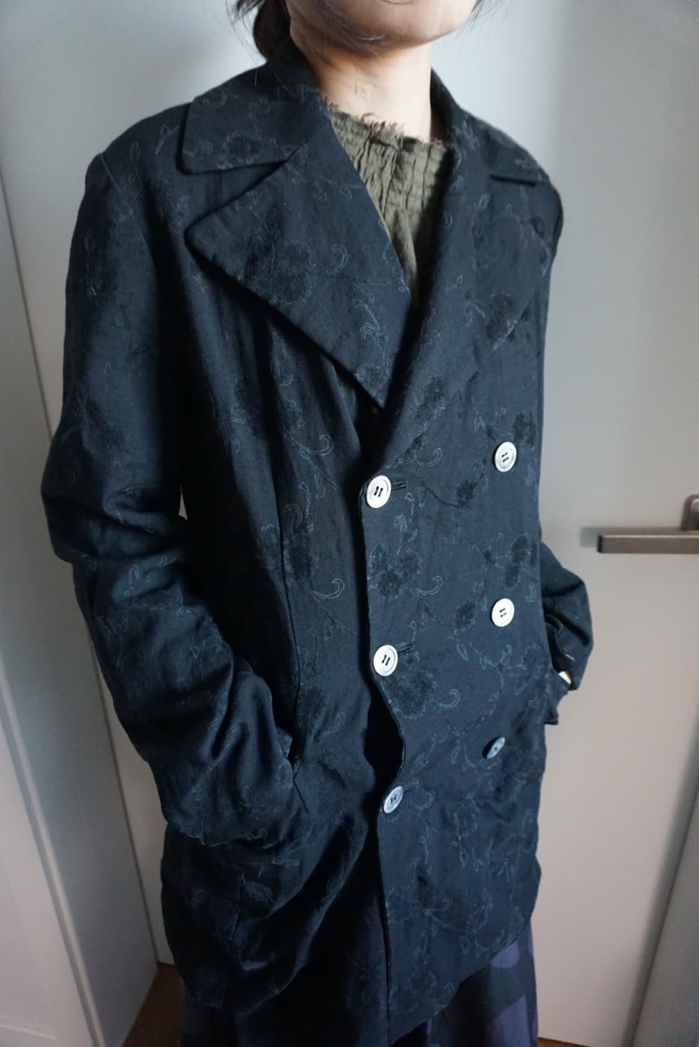 Comme des Garcons tricot coat | 후루츠패밀리