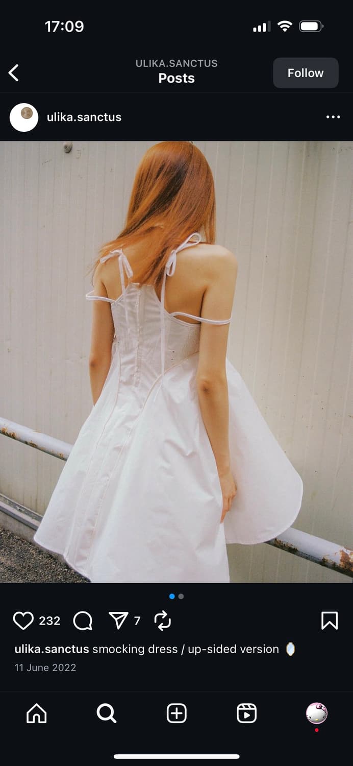 Ulika Sanctus smoking dress | 후루츠패밀리