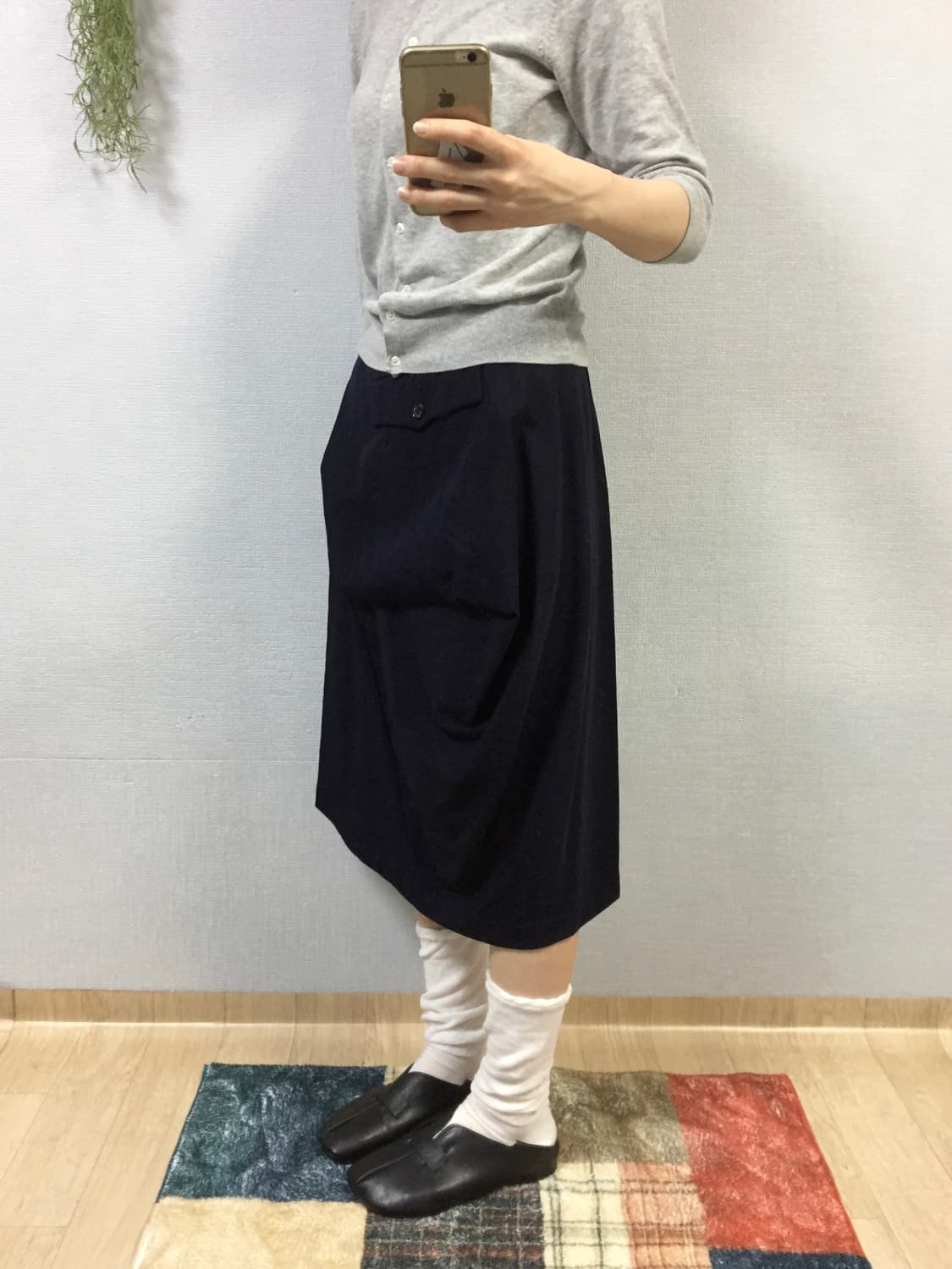 COMME des GARCONS wrap skirt | 후루츠패밀리