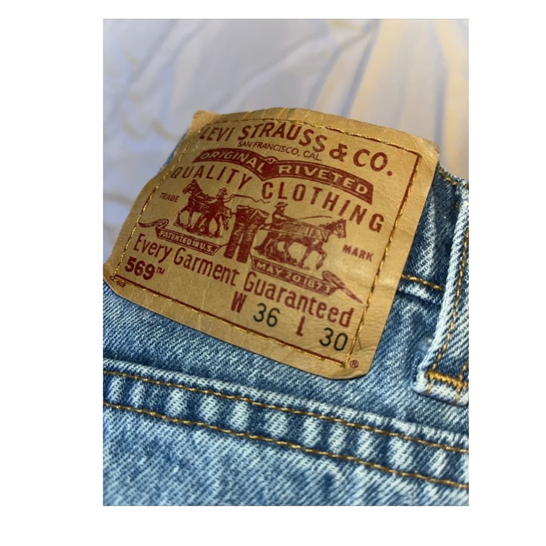 90s Levis 569 Made in USA | 후루츠패밀리