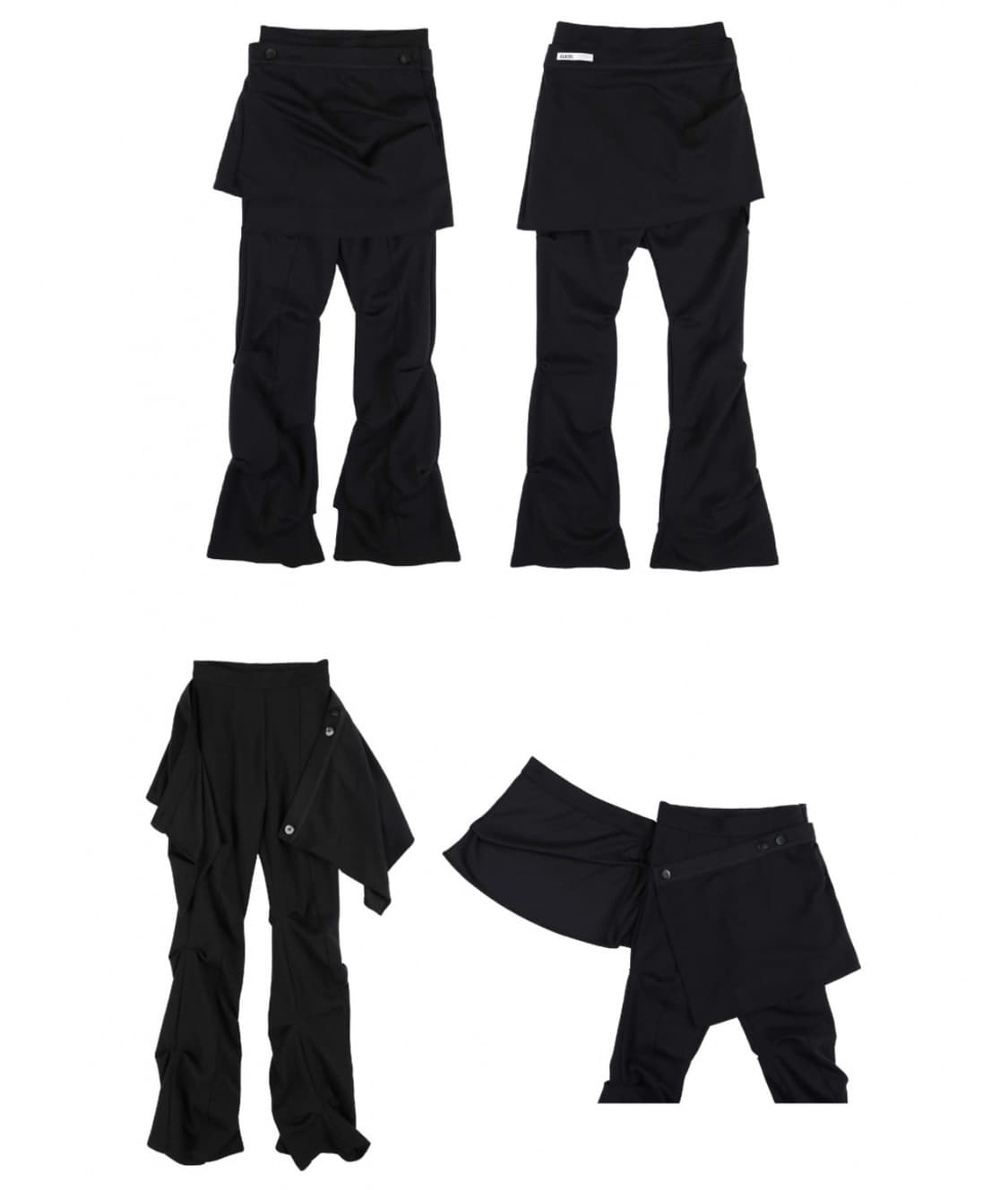 パンツ OJOS Wrap Over Tuck Pants OJOS (オホス ) - Wrap Over Tuck Pants / Khaki – einz.jp