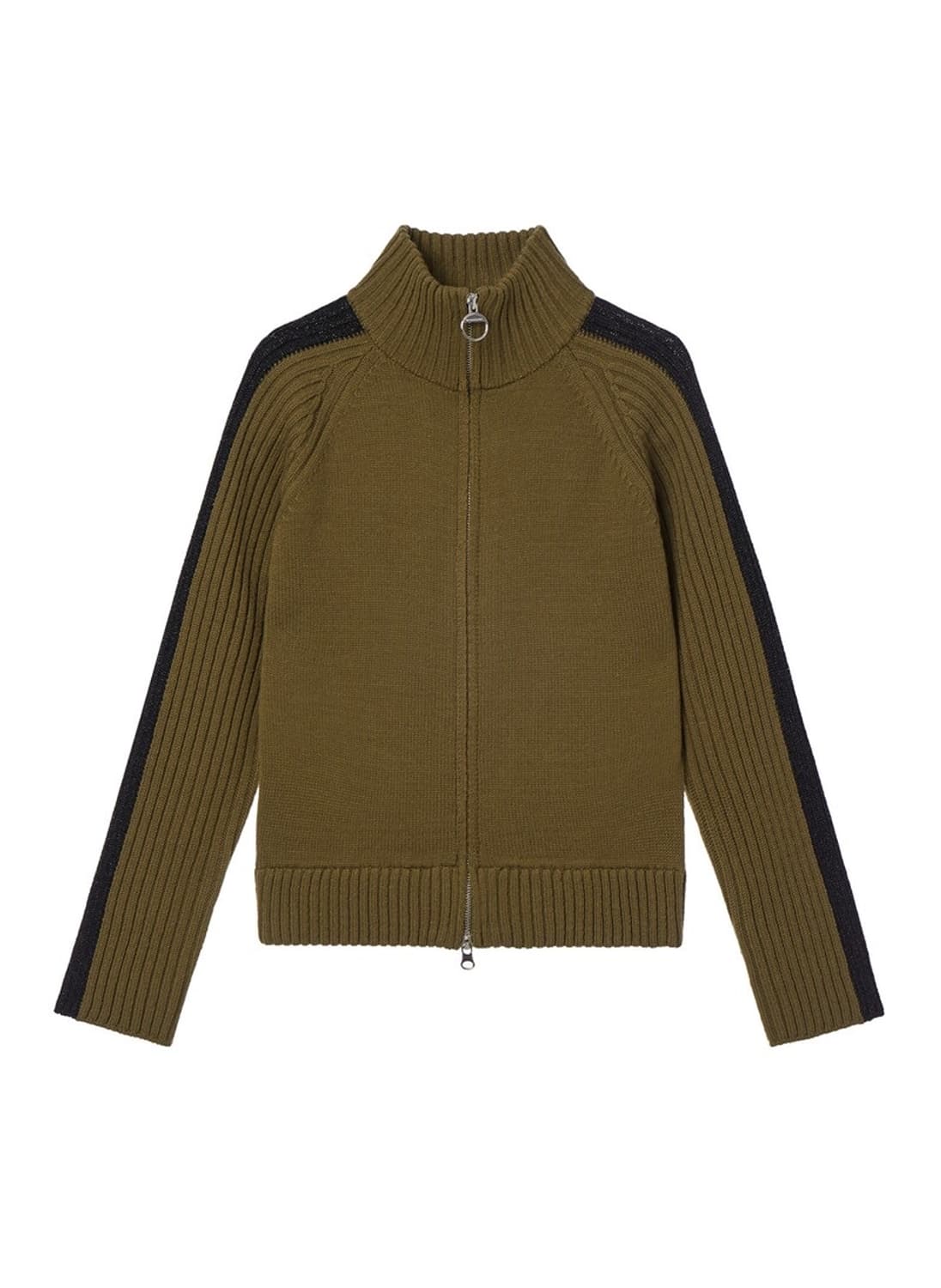 [TheOpen Product] Two-Way ZIP Track Knit Jacket ★送料込★ TWO-WAY ZIP TRACK KNIT JACKET | 후루츠패밀리