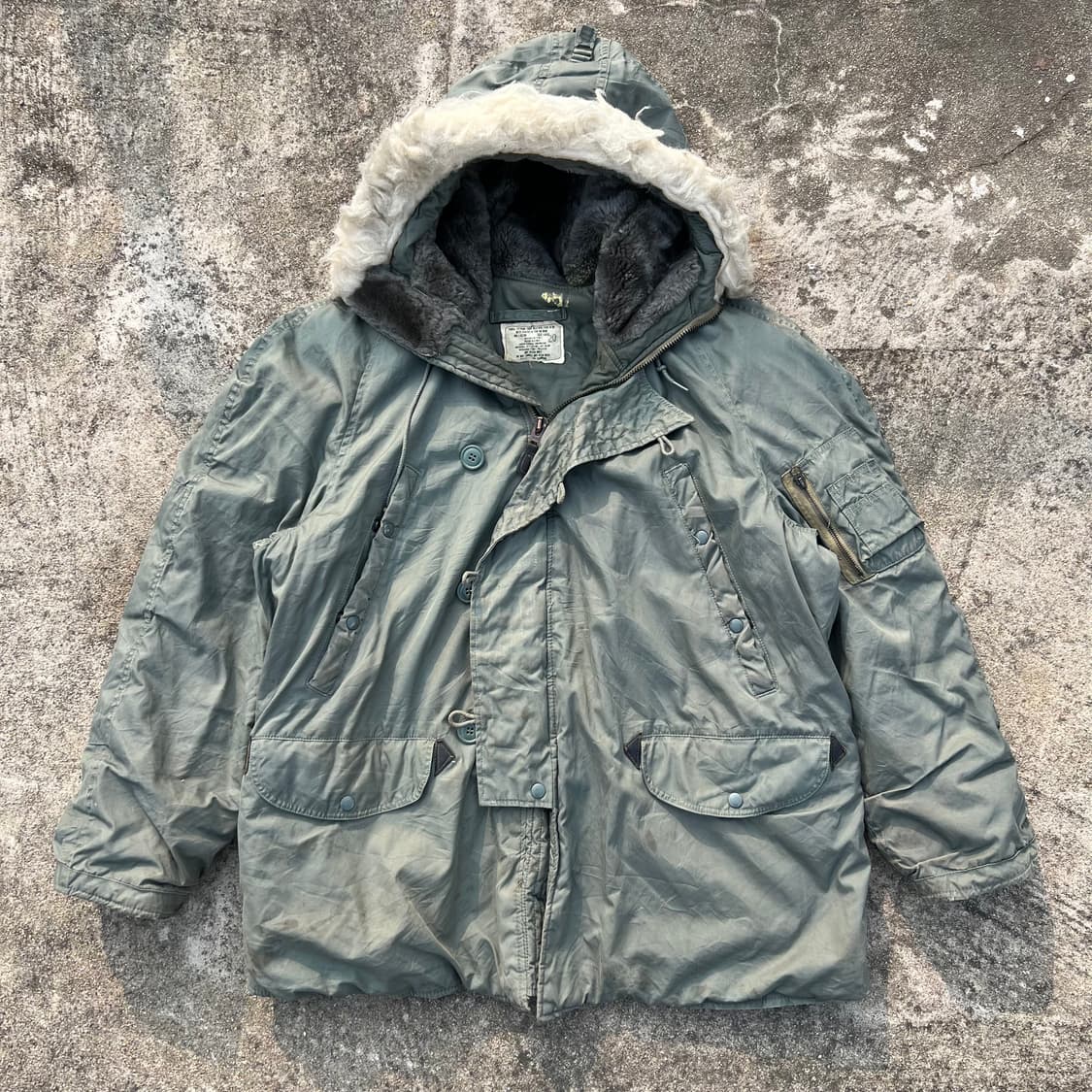 実物 N-3B LANCER CLOTHING co 70s 1970's DEADSTOCK U.S.A.F. N-3B LANCER CLOTHING CORPORATION