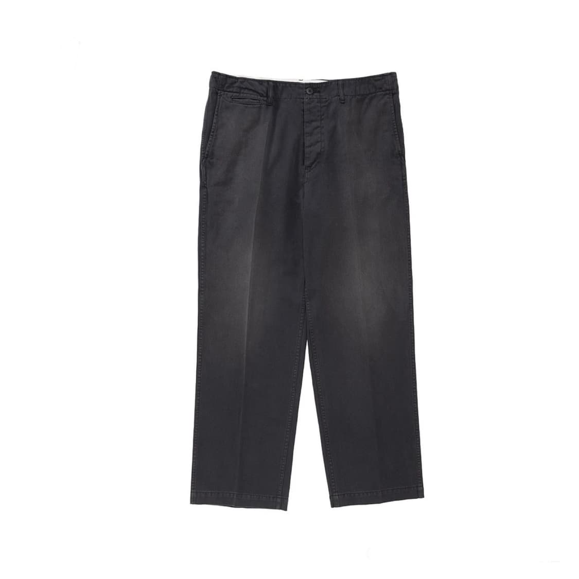 VISVIM 24SS FIELD CHINO DMGD BLACK 4