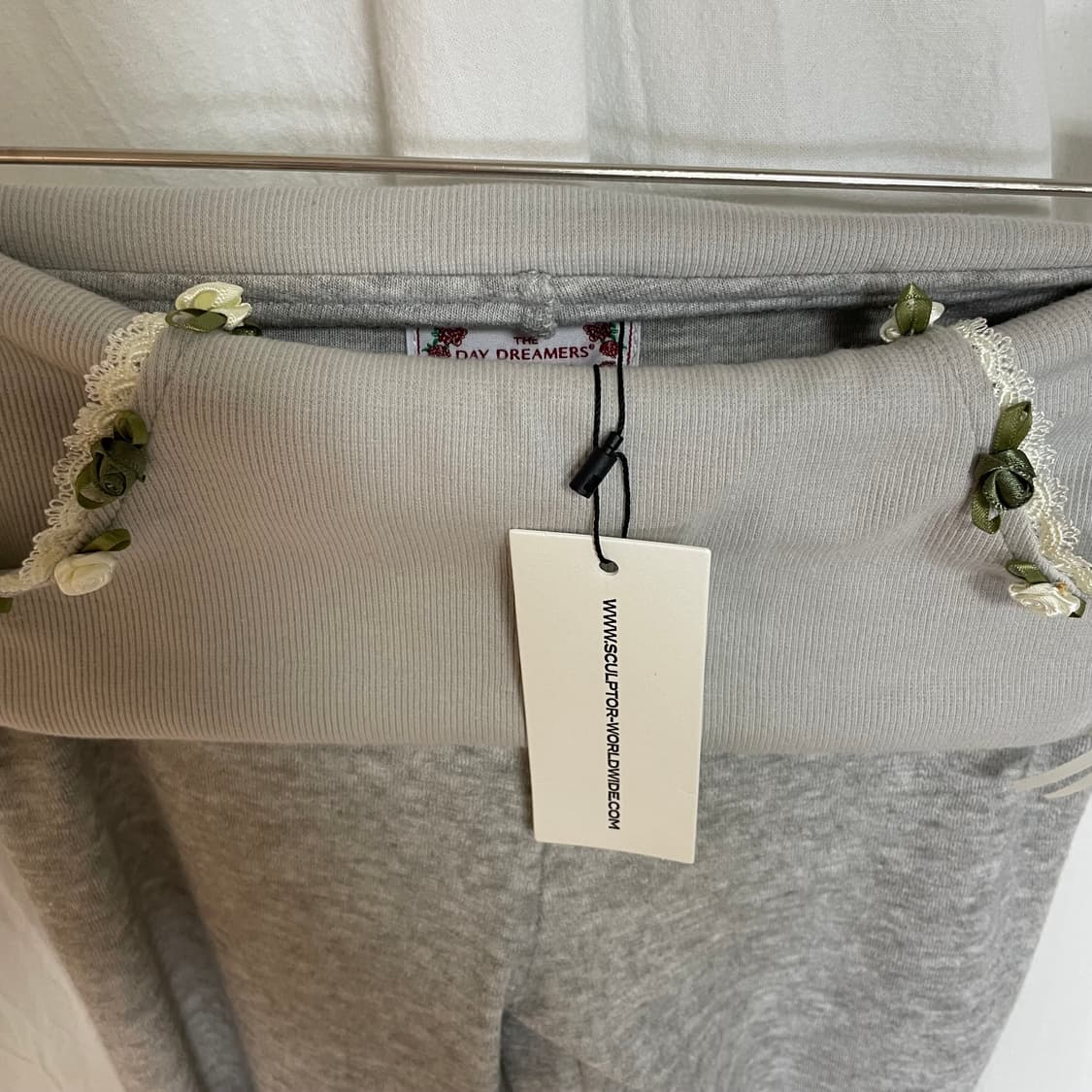 Sculptor Rosy Terry Pants Gray | 후루츠패밀리