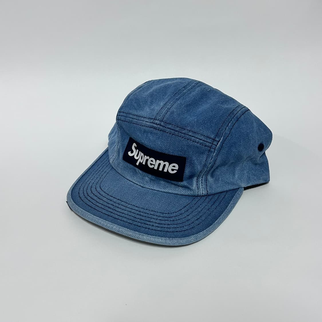 Supreme Washed Chino Twill Denim Supreme Twill Camp Cap Supreme