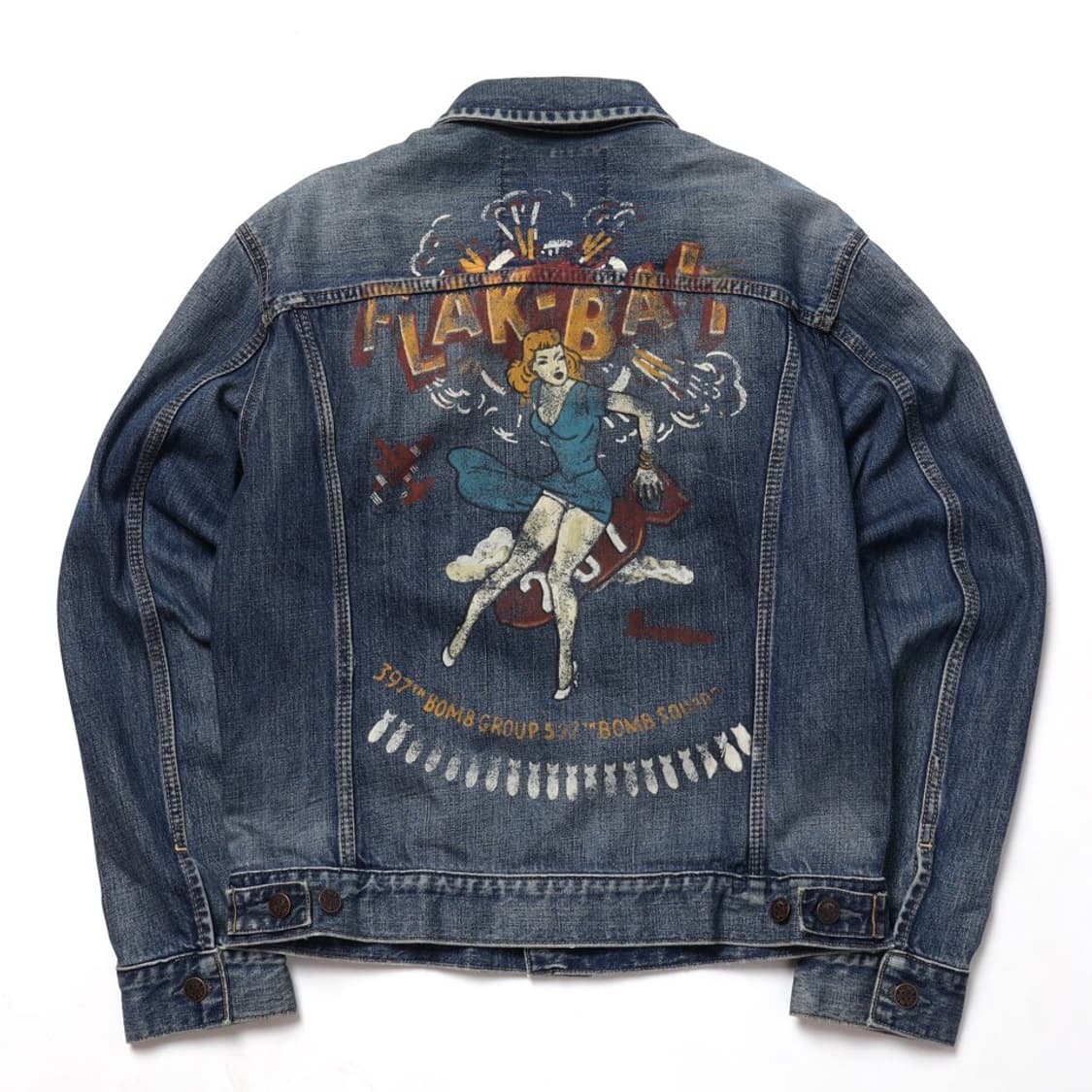 AVIREX type blue TYPE BLUE AVIREX フライトジャケット・M