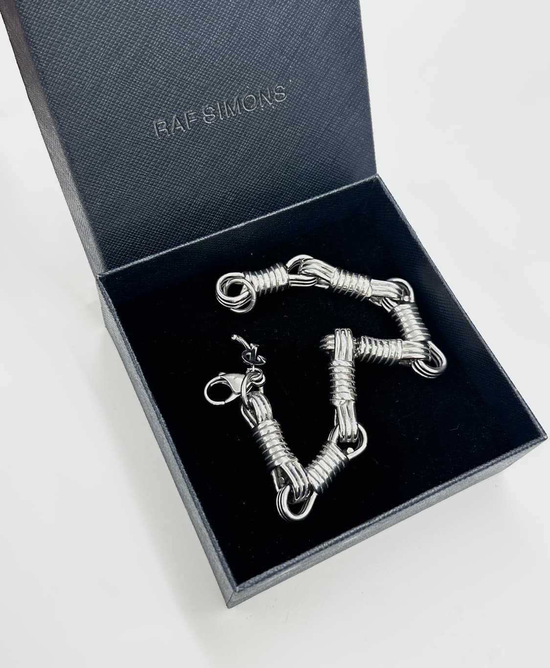 RAF SIMONS wrapped chain bracelet | 후루츠패밀리