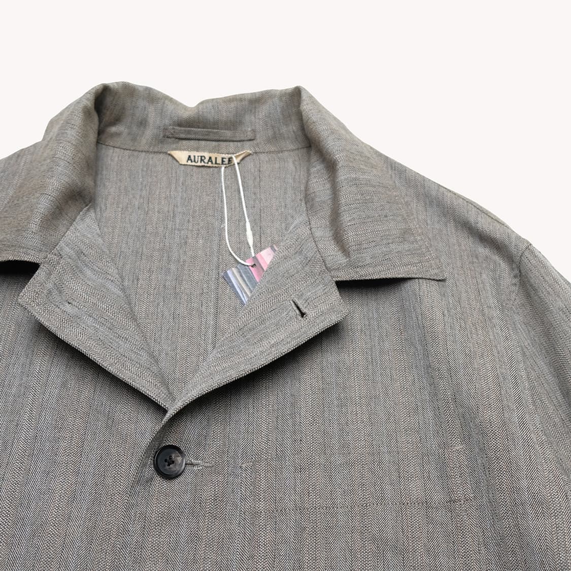 ジャケット・アウター AURALEE WOOL SILK HERRINGBONE COVERALL AURALEE WOOL SILK HERRINGBONE COVERALL 4 60KA2372 | BRAND