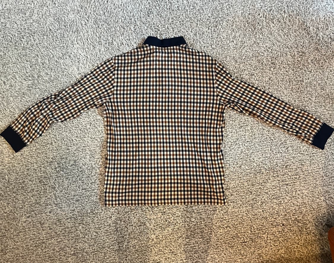 Supreme Aquascutum Club Check Polo | 후루츠패밀리