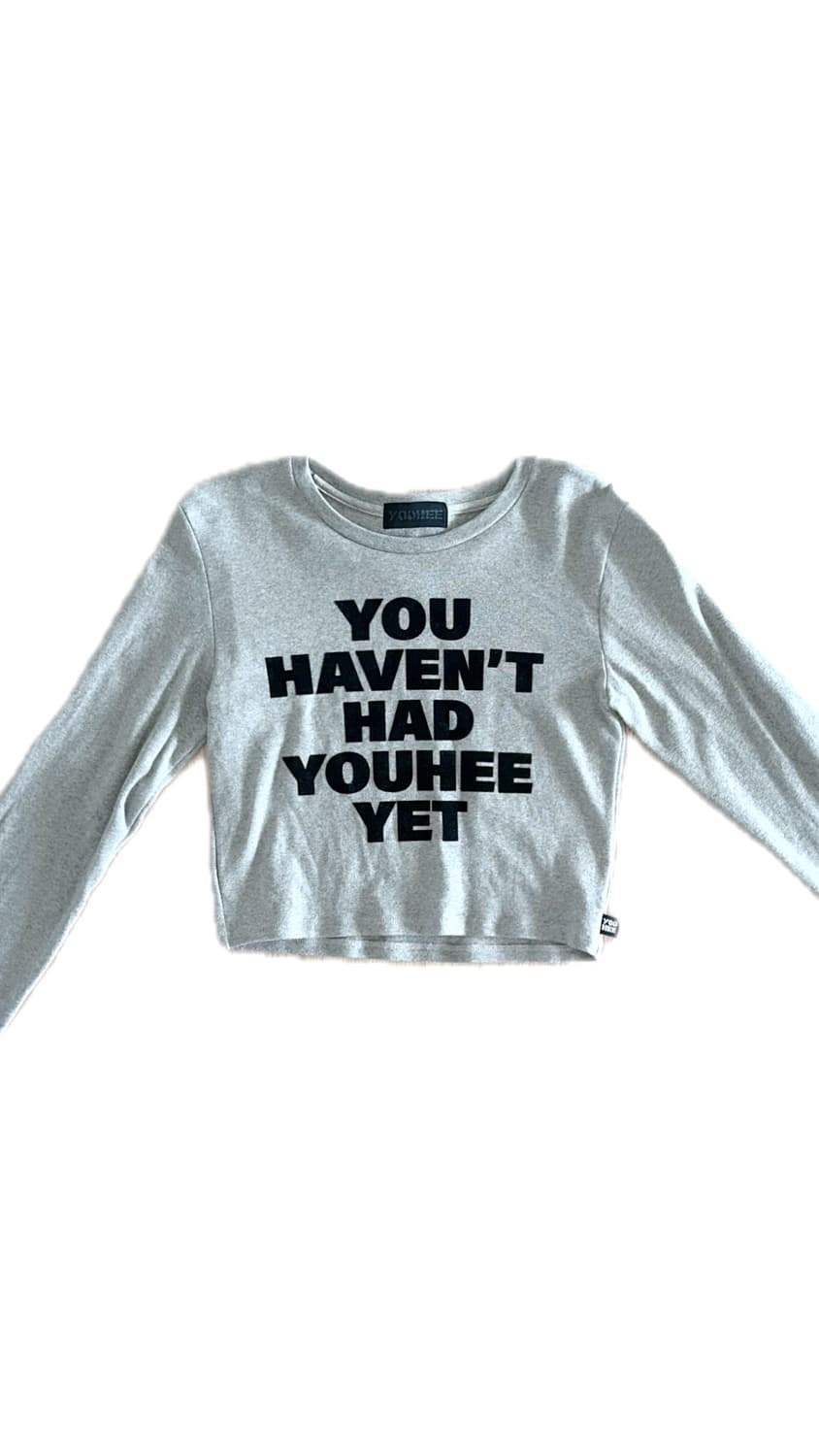 YOUHEE LETTERING LONG SLEEVE | 후루츠패밀리