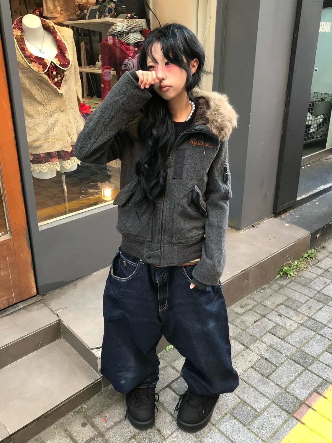 ジャケット・アウター HYSTERIC GLAMOUR N-2B flight jacket Hysteric Glamour N-2B Flight Jacket | 후루츠패밀리