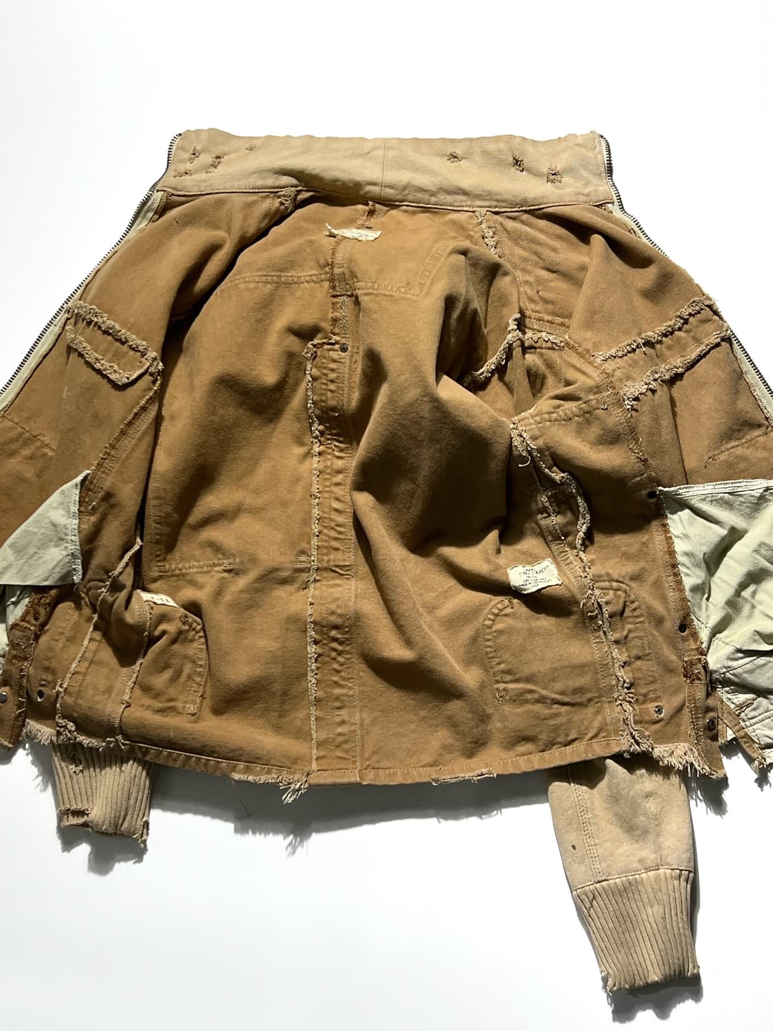 美品Greg Lauren DENIM OVERALL TRACK JACKET 美品Greg Lauren DENIM OVERALL TRACK JACKET