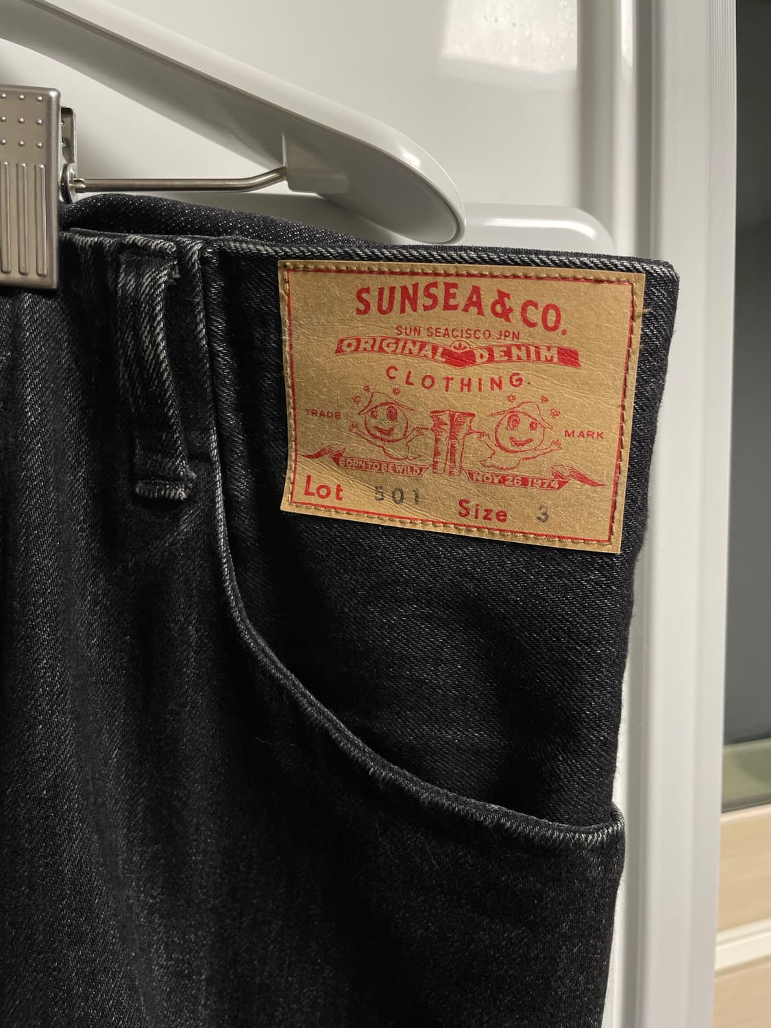HOT ! SUNSEA ALTANATING DENIM SUNSEA ALTANATING BK DENIM HOT ! SUNSEA ALTANATING DENIM SUNSEA ALTANATING BK DENIM