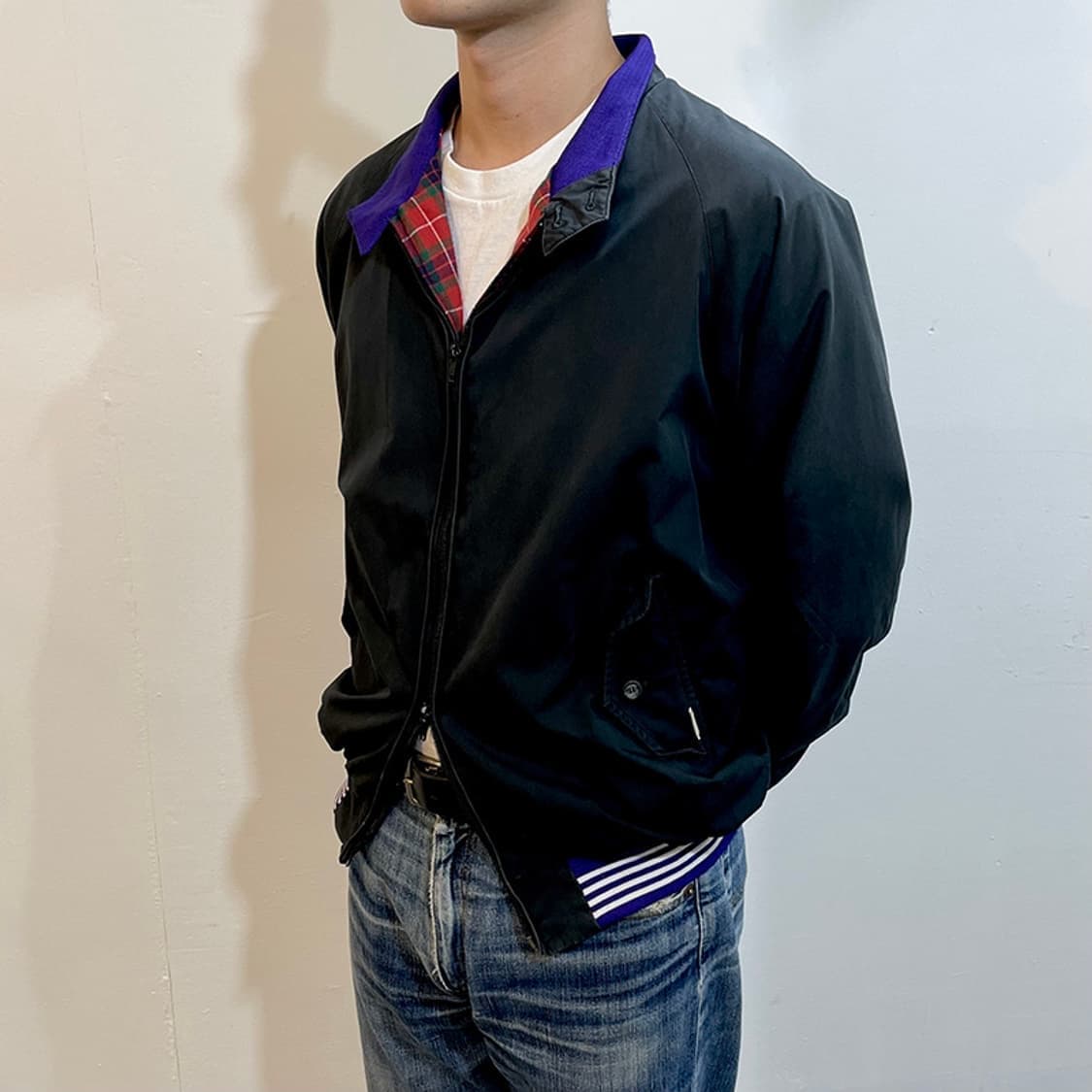 Stussy Jacket Stussy Baracuta ブランド古着】STUSSY（ブルゾン