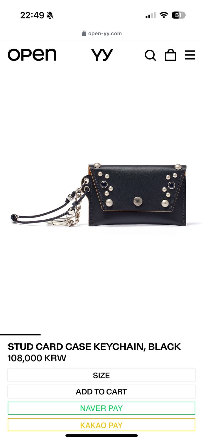 【OPEN YY】STUD CARD CASE KEYCHAIN org.jpg