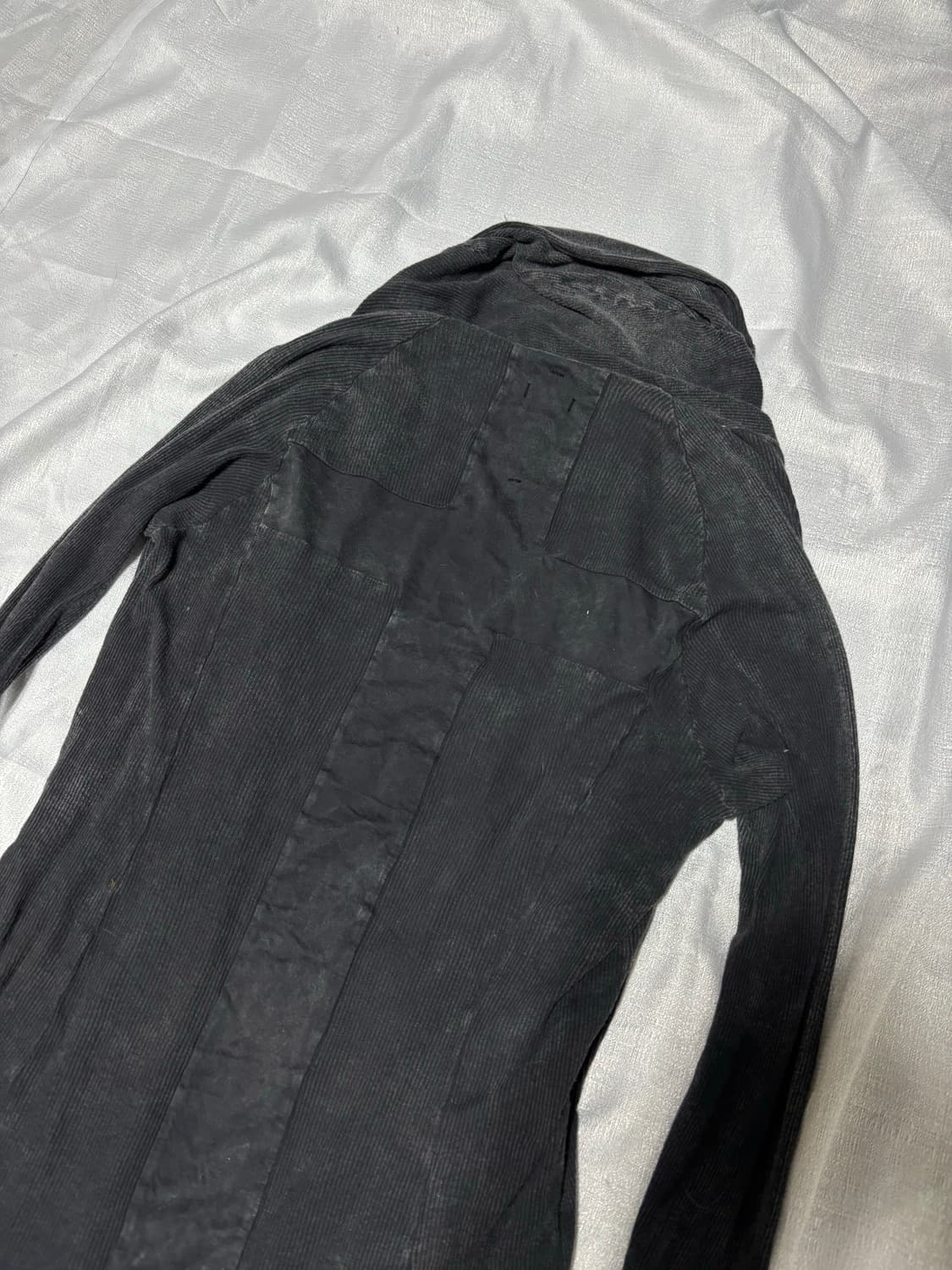 トップス 00s archive L.G.B. back cross cardigan L.G.B. Early 00s Bleached Back Cross Cardigan – DRIEW