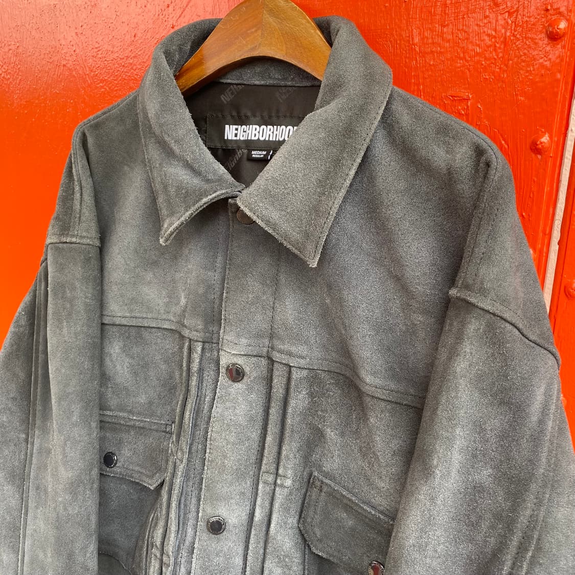 M) NEIGHBORHOOD Suede Type-2 JK | 후루츠패밀리