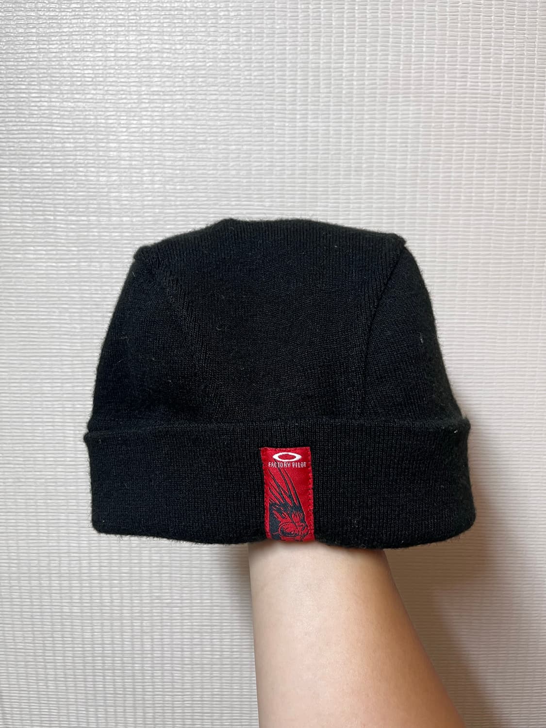 90s OAKLEY FACTORY PILOT BEANIE オークリー赤タグ 赤タグ デッド