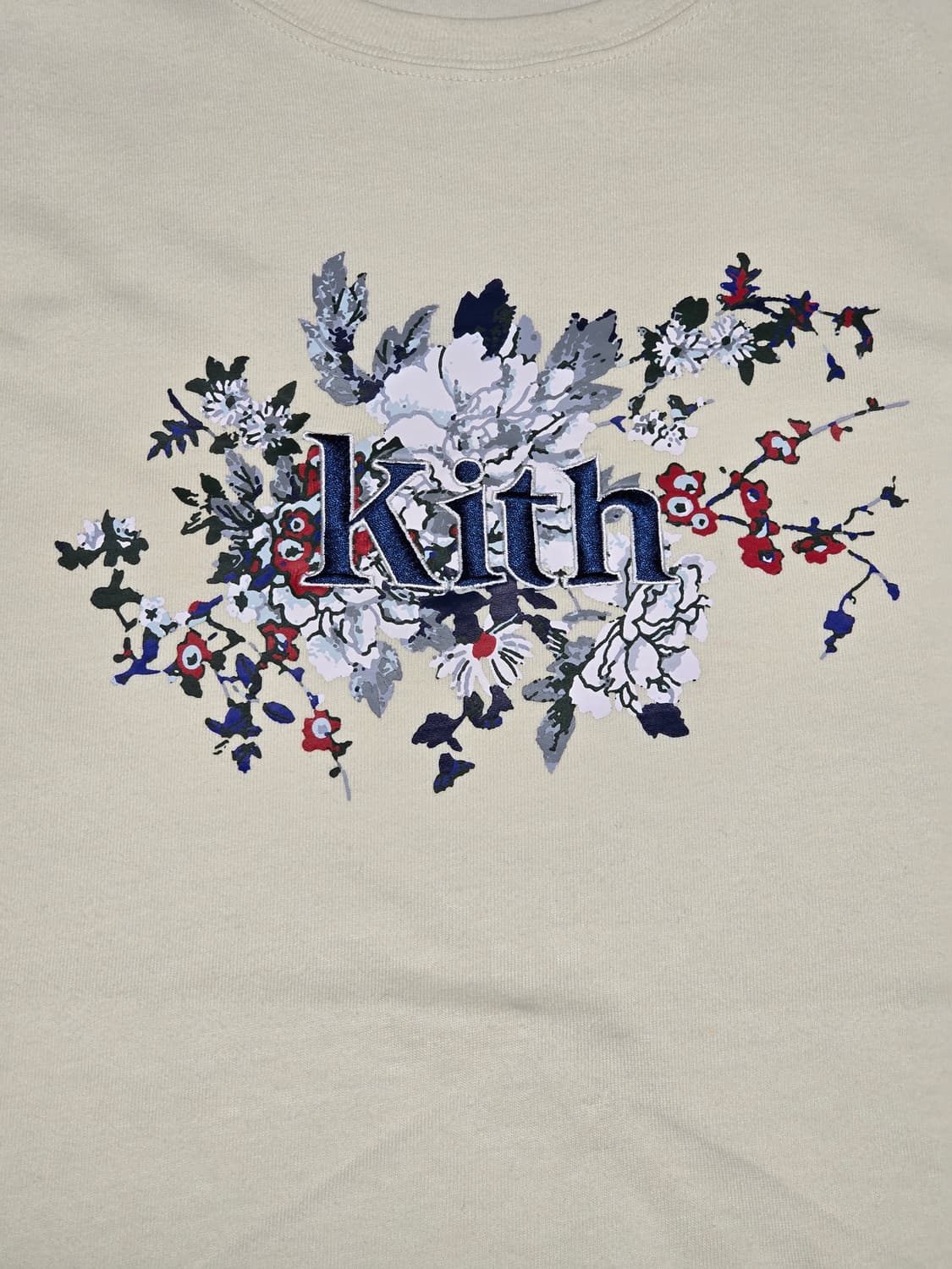 KITH FLORAL SERIF TEE(반팔) | 후루츠패밀리