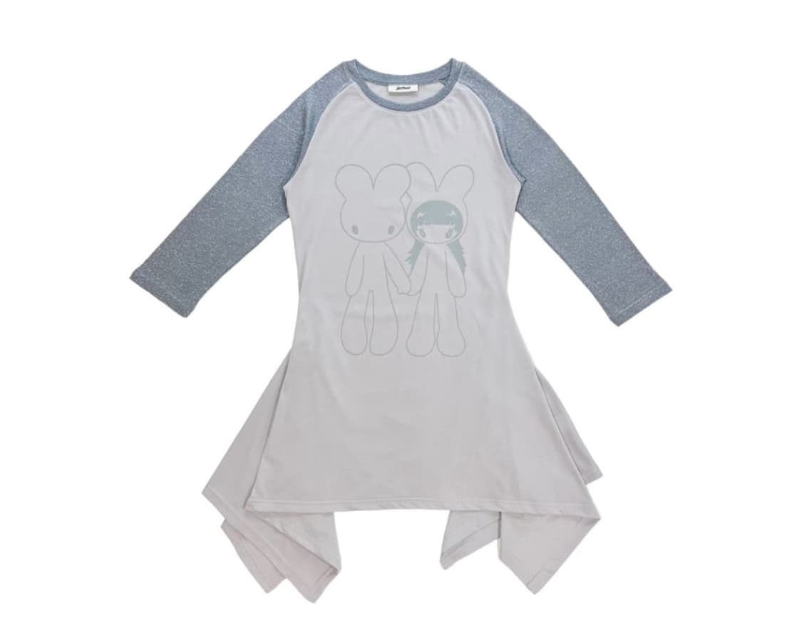 【JICHOI】[PARCO EDITION] RAGLAN T-DRESS Jichoi 지초이 파르코에디션 RAGLAN T-DRESS | 후루츠패밀리