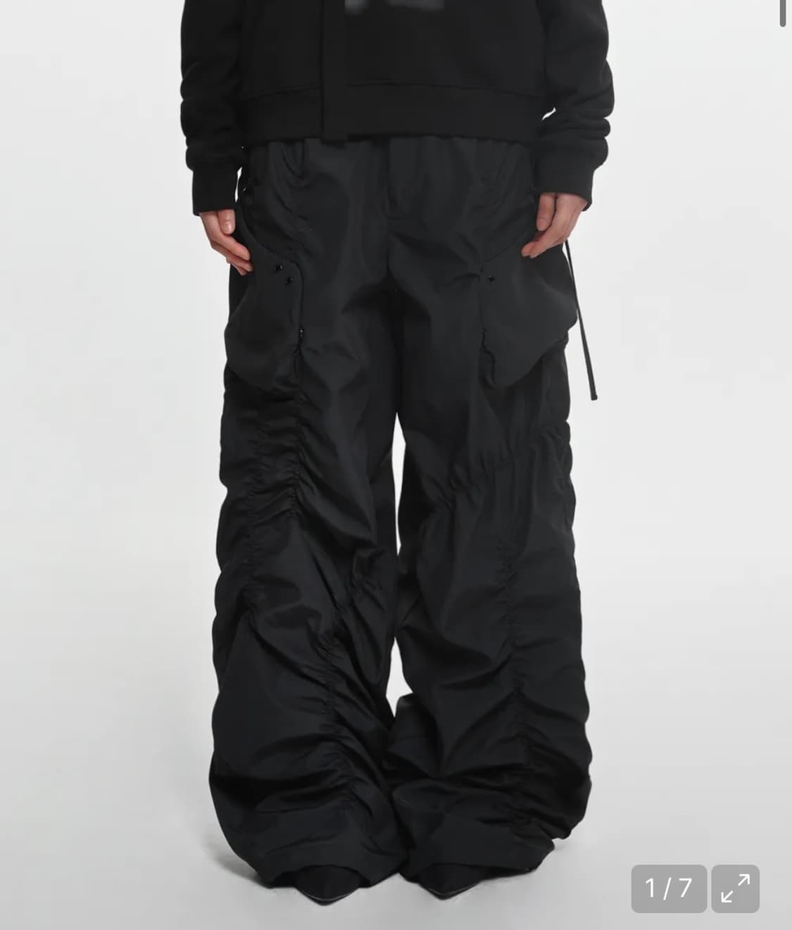 NACHE SMOCKING CONVEX PANTS (UNISEX) | 후루츠패밀리
