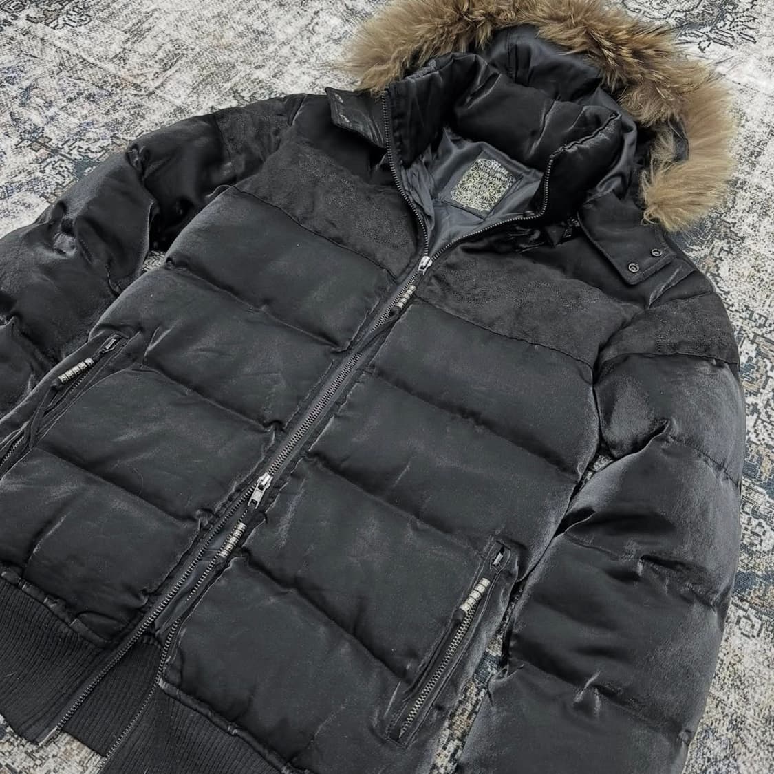 ジャケット・アウター archive riders fur jacket 00s y2k Midas fur down jacket 00s archive vkei fur jacket archive Fur