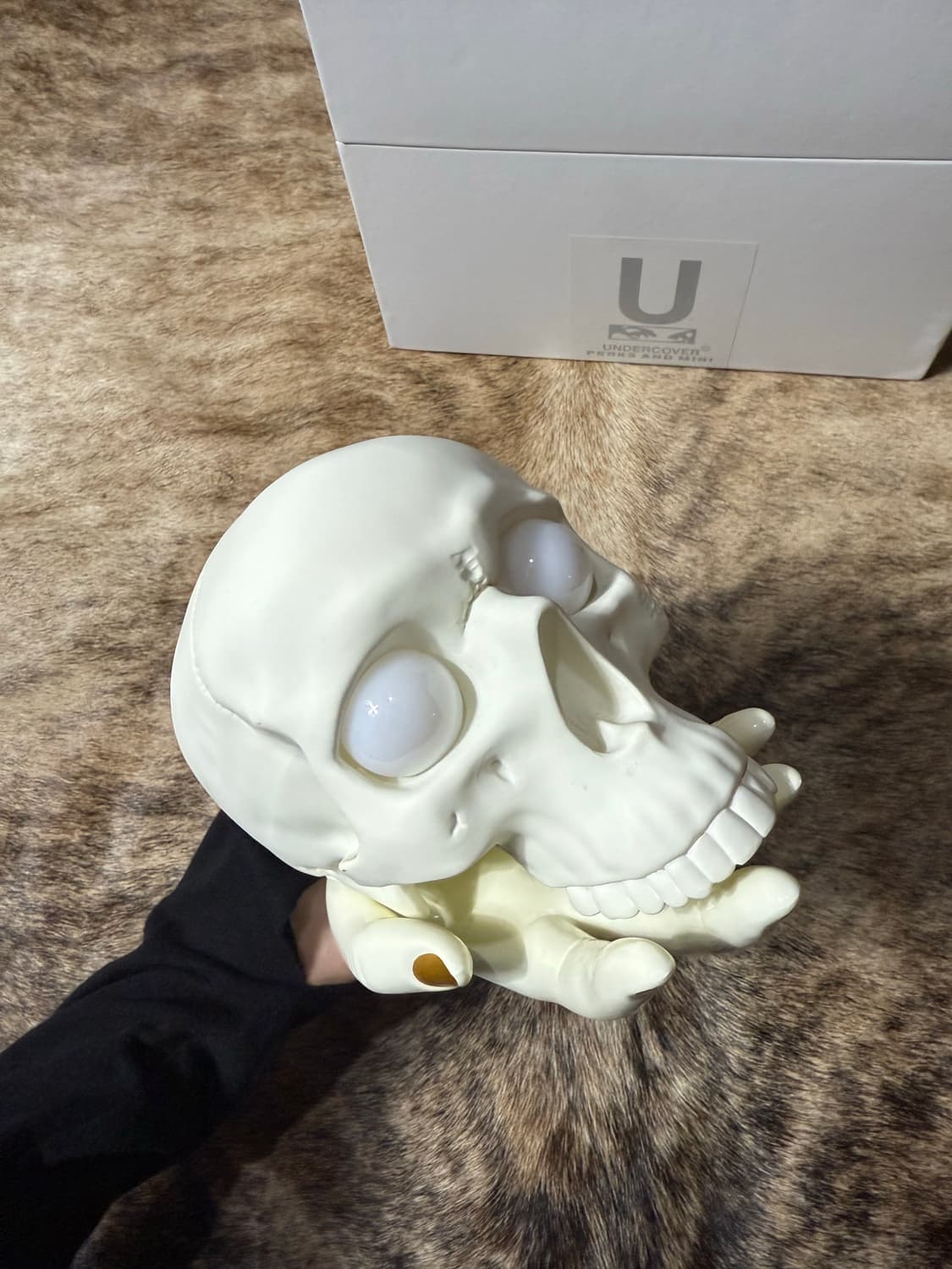 UNDERCOVER×P.A.M. SKULL & HAND LAMP ホワイト UNDERCOVER（アンダーカバー） 【期間限定特別価格】 新品 UNDERCOVER