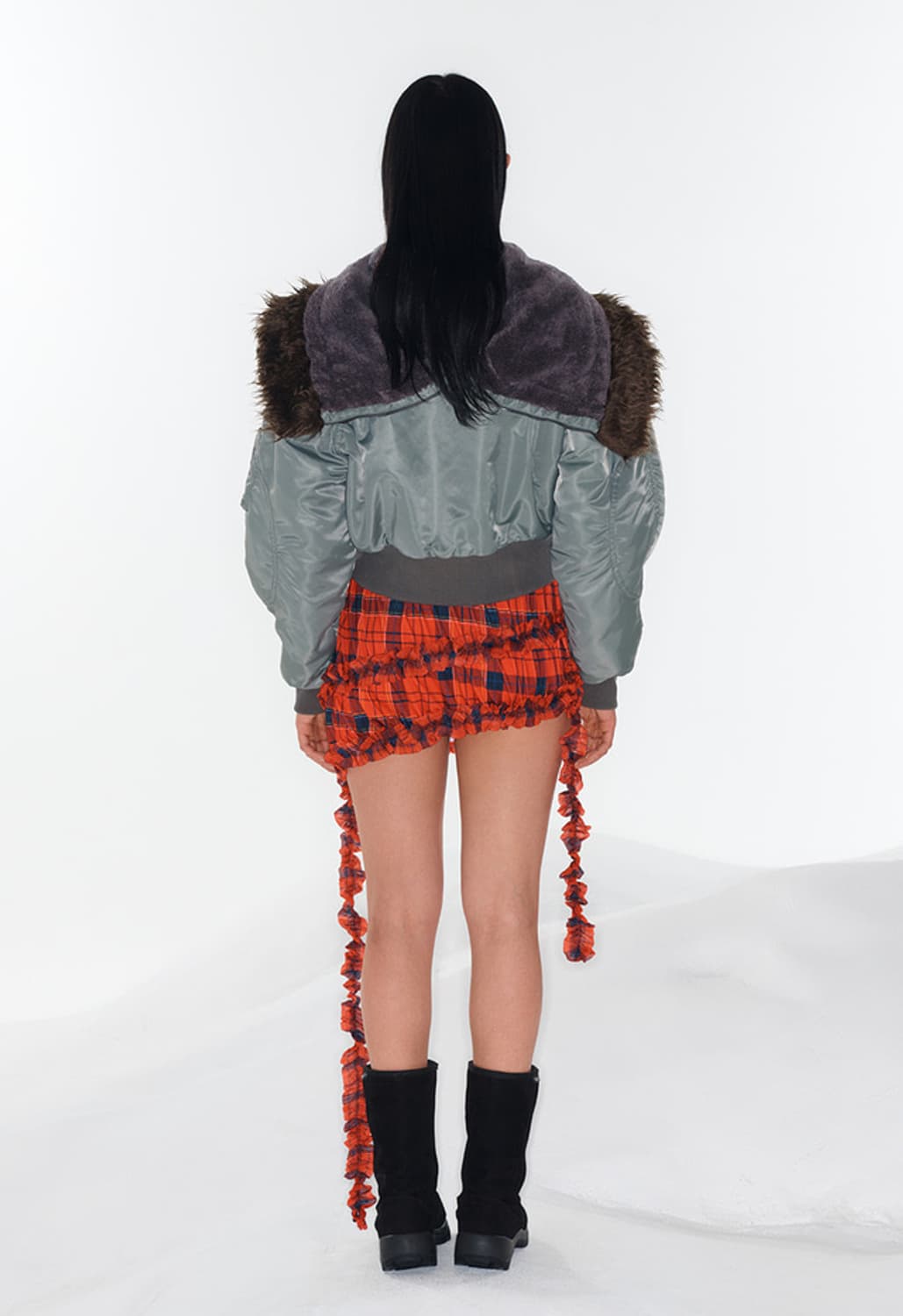 ジャケット・アウター Open YY  FAUX FUR ZIPPER HOOD MA1 ジャケット・アウター Open YY FAUX FUR ZIPPER HOOD MA1 OPEN