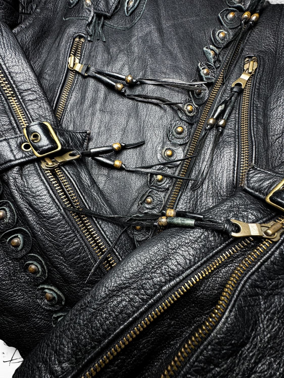 Share Spirit - Goat leather rider jacket | 후루츠패밀리 Share Spirit - Goat leather rider jacket | 후루츠패밀리