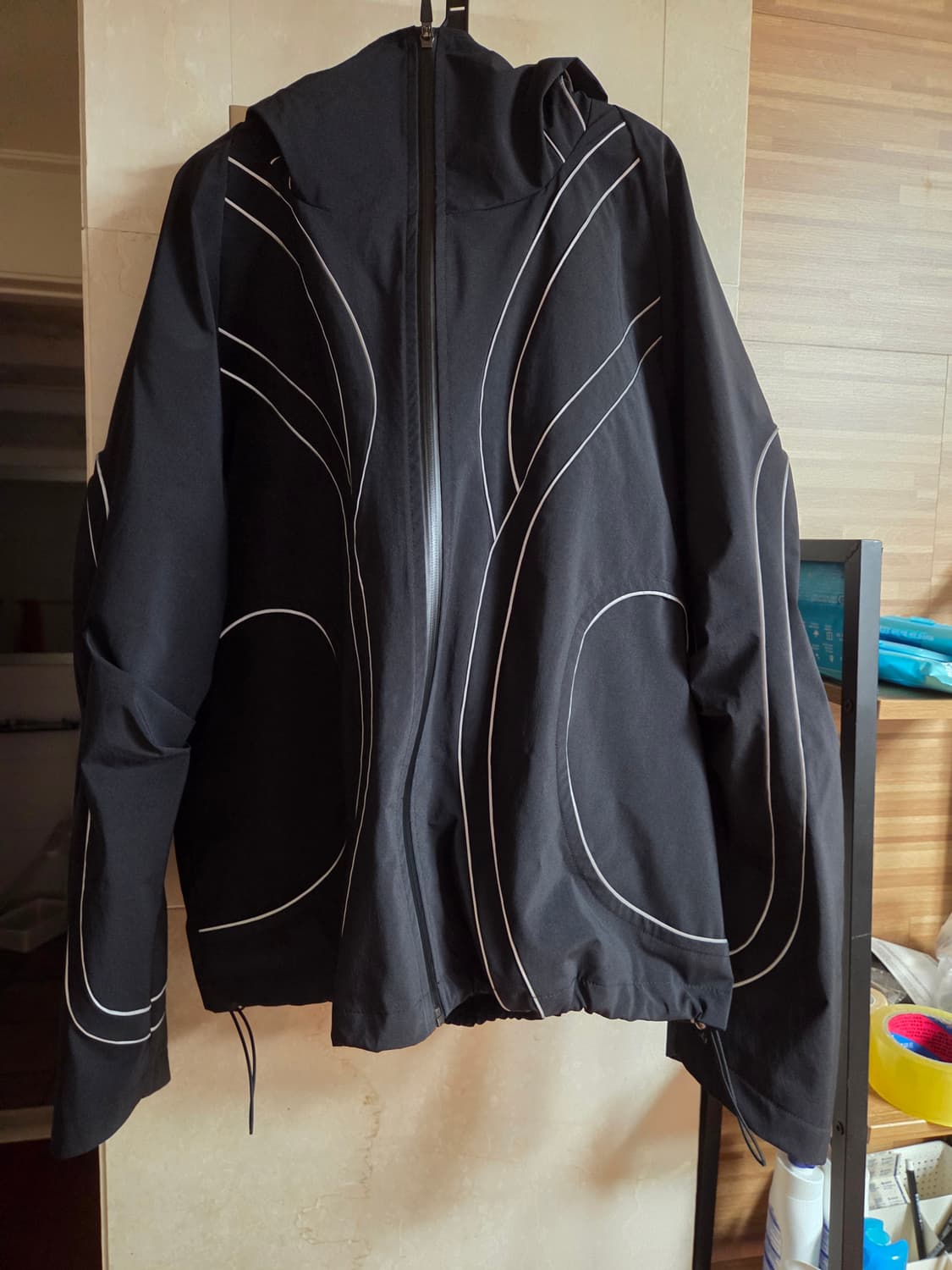 ジャケット・アウター cmmawear black akaza jacket Akaza 3-Layer Jacket in Black/Navy – SVRN