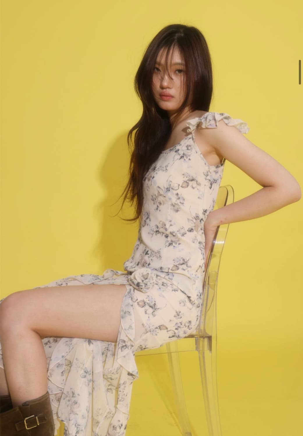 【LOULOUSEOUL】Mermaid of the City Dress (Cream) Mermaid of the City Dress (Cream) - LOULOUSEOUL