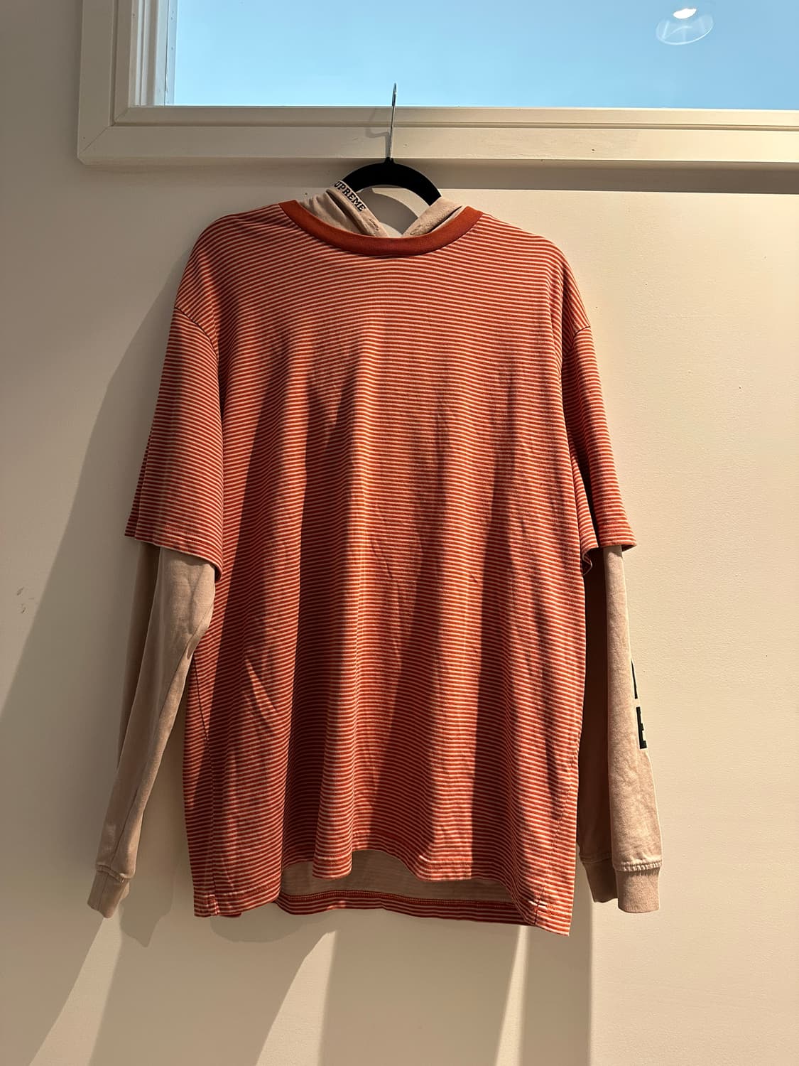 Supreme Layered Hooded L/S Top | 후루츠패밀리