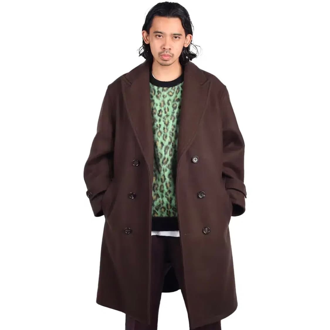 WACKO MARIA DOUBLE BREASTED COAT | 후루츠패밀리