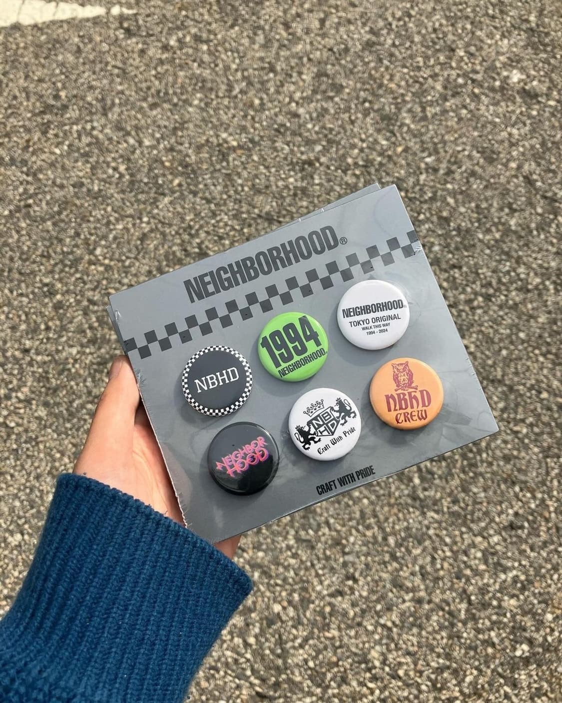 NEIGHBORHOOD pin button set | 후루츠패밀리