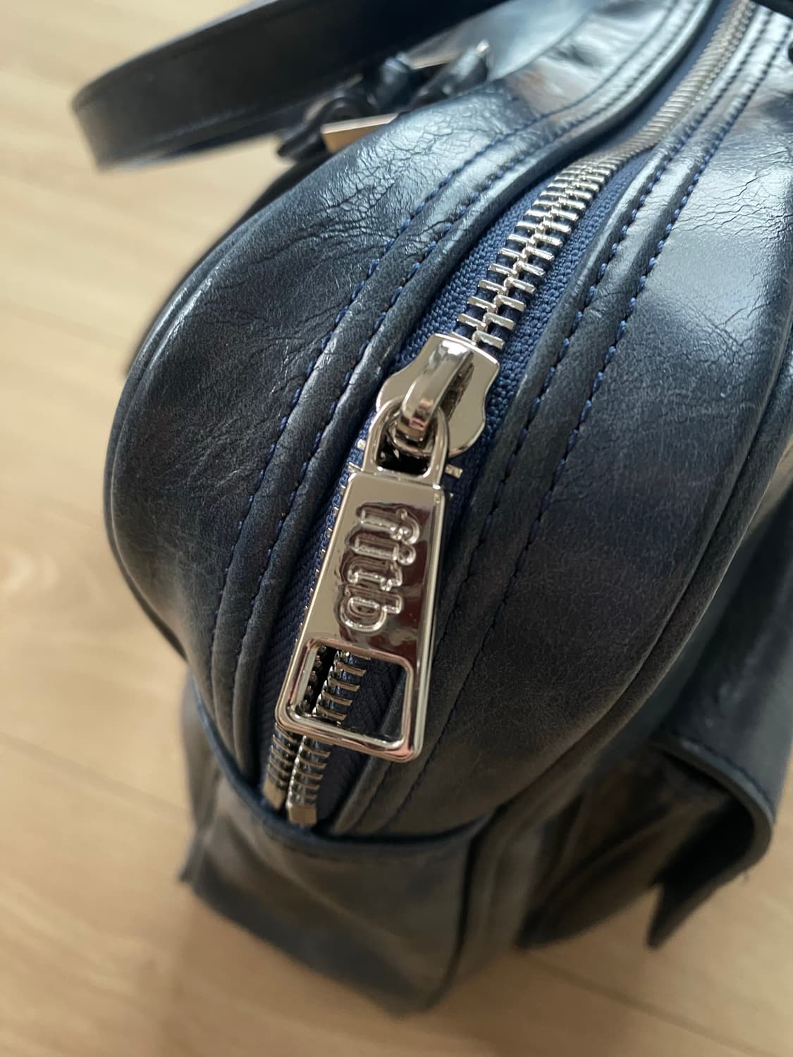 필인더블랭크 Fillintheblank PK 숄더백 denim blue | 후루츠패밀리