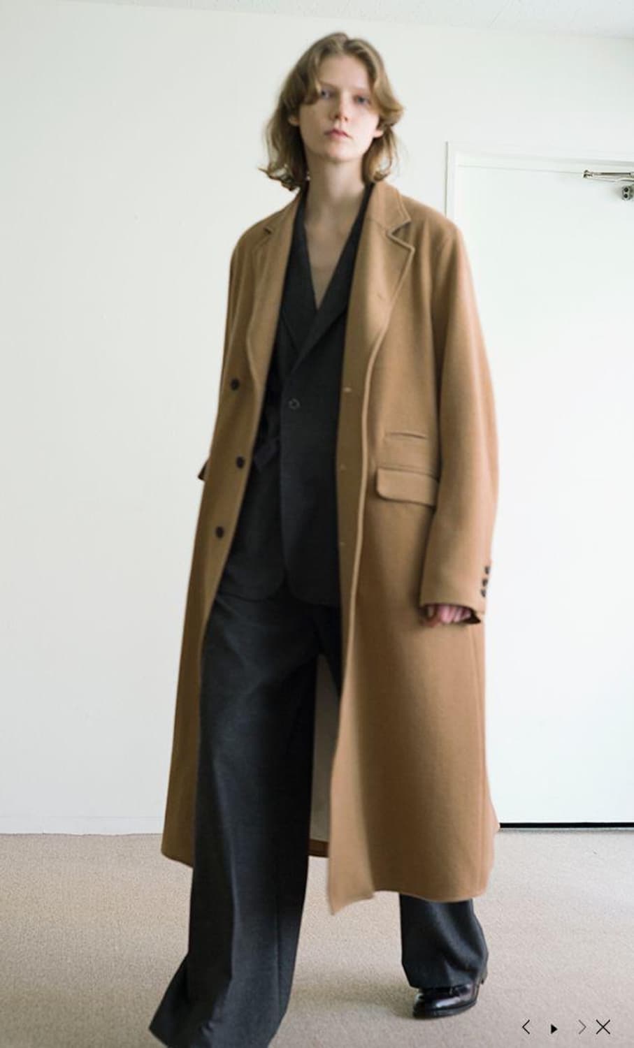 SUNSEA 18AW RAKUDA STOLE ラクダストール SUNSEA 18AW RAKUDA STOLE ラクダストール